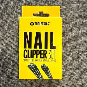 Tooletries Nail Clipper Set - Yellow